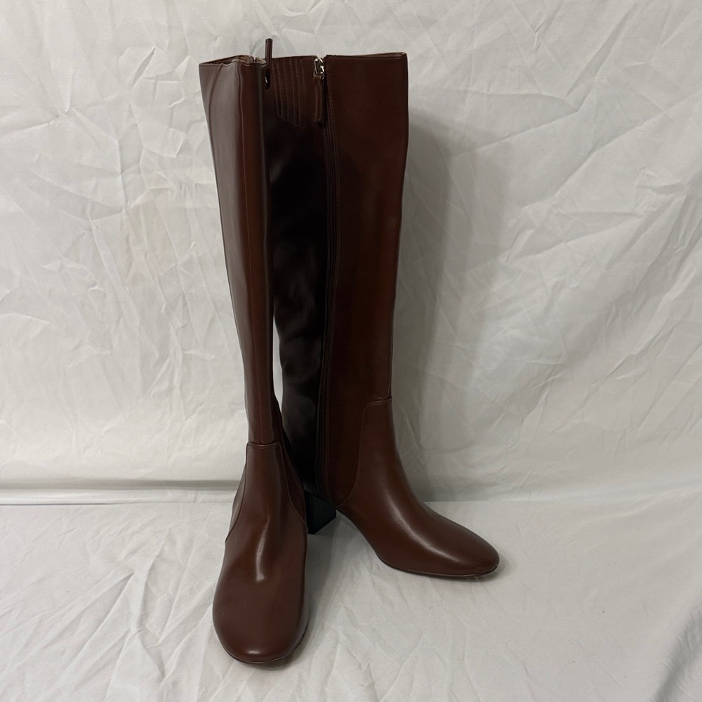 J. Crew Rich Brown Over the Knee Boots